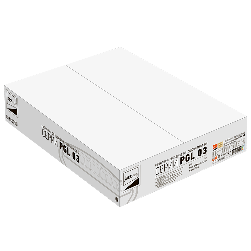 Светильник светодиодный садово-парковый венчающий  PGL 03 60w 3000K GR IP65 | .5032170 | JAZZWAY — миниатюра 5