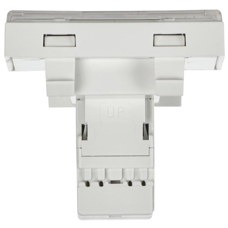Розетка информационная RJ-45 UTP кат.5e, 2 модуля.  РКИ-20-00-П | CKK-40D-RI2-K01 | IEK — миниатюра 6