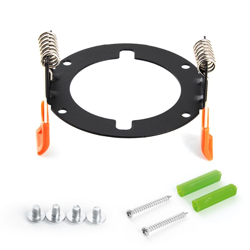 Светильник потолочный под лампу макс 12W, 230V, GX53, черный, HL354 | 41506 | FERON — миниатюра 4
