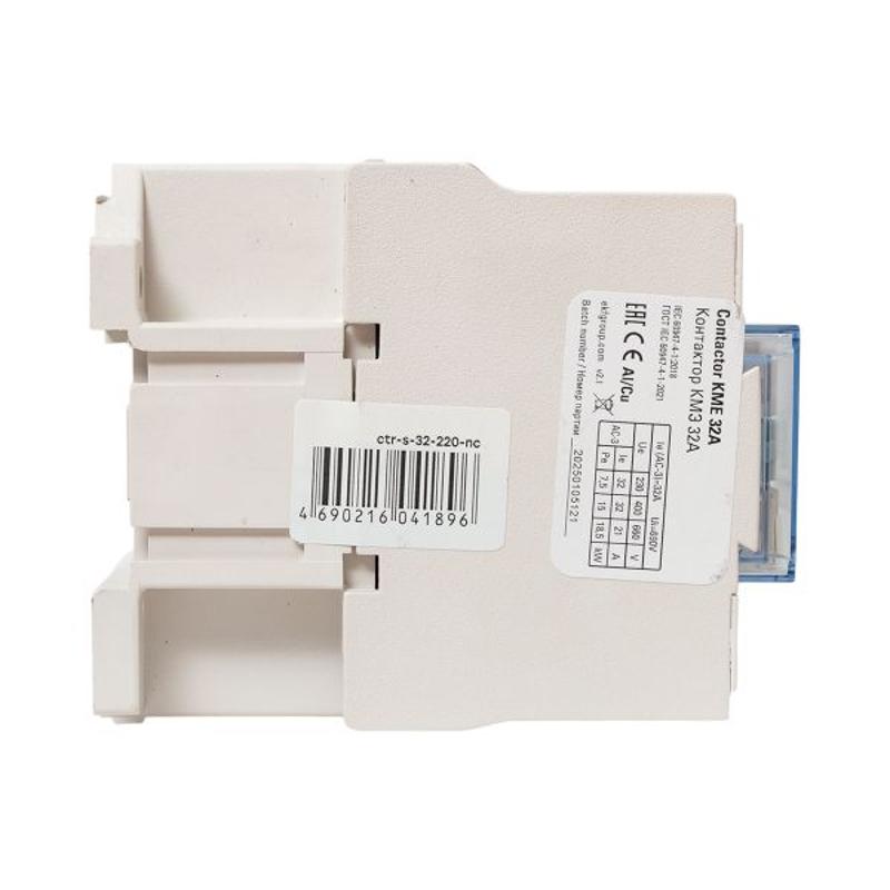 Контактор малогабаритный КМЭ 32А 220В 1NC EKF PROxima | ctr-s-32-220-nc | EKF — миниатюра 18