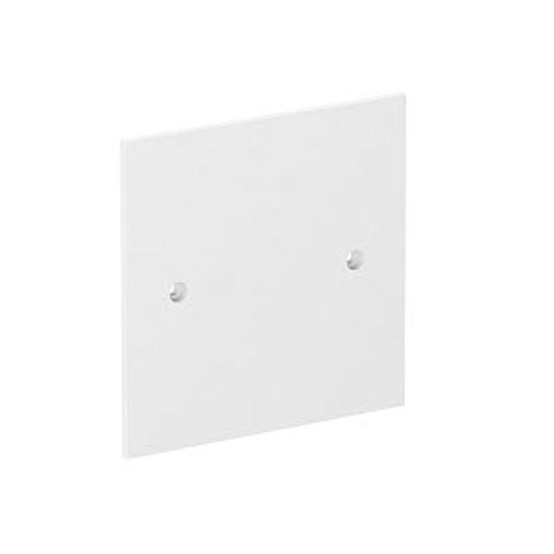 Накладка блока питания VH для монтажа устройств, 95x95 мм (белый) (VH-P1 RW) | 6109843 | OBO Bettermann — миниатюра 2