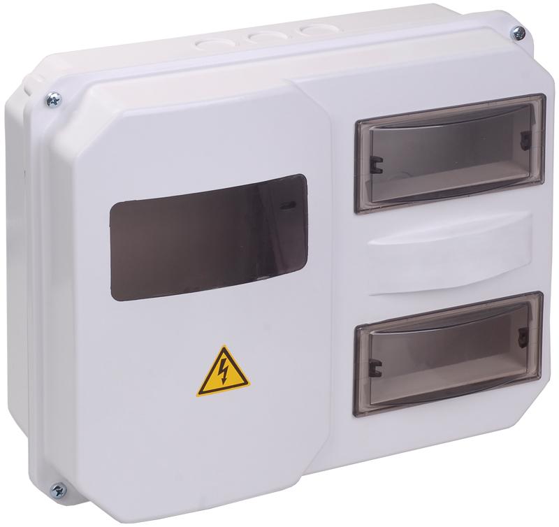 Корпус пластиковый ЩУРн-П 1/12 IP55 (270х332х109мм) | MSP112-1-55 | IEK Снят с пр-ва — IEK (ИЭК)