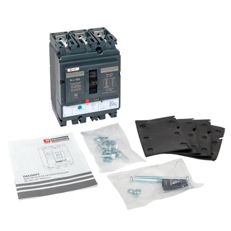 Выключатель автоматический ВА-99C (Compact NS) 100/16А 3P 36кА EKF PROxima | mccb99C-100-16 | EKF — миниатюра 16