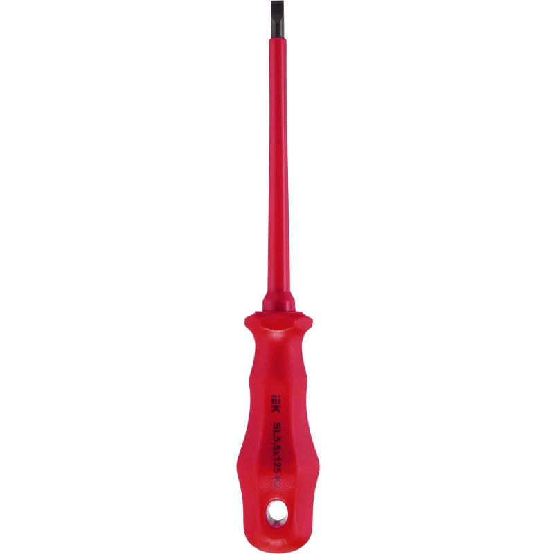 Отвертка диэлектрическая SL5,5х125 K2 ARMA2L 3 | A2L3-SC30-K2-SL-55-125 | IEK — миниатюра 4