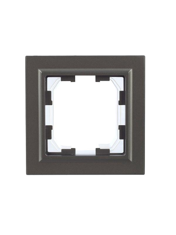 BRITE Рамка 1-ая IP44 РУ-1-БрС-44 сталь | BR-M12-44-K46 | IEK — миниатюра 2