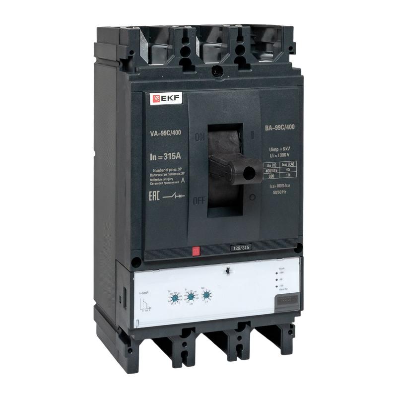 Выключатель автоматический ВА-99C (Compact NS) 400/315А 3P 45кА EKF PROxima | mccb99C-400-315 | EKF — EKF