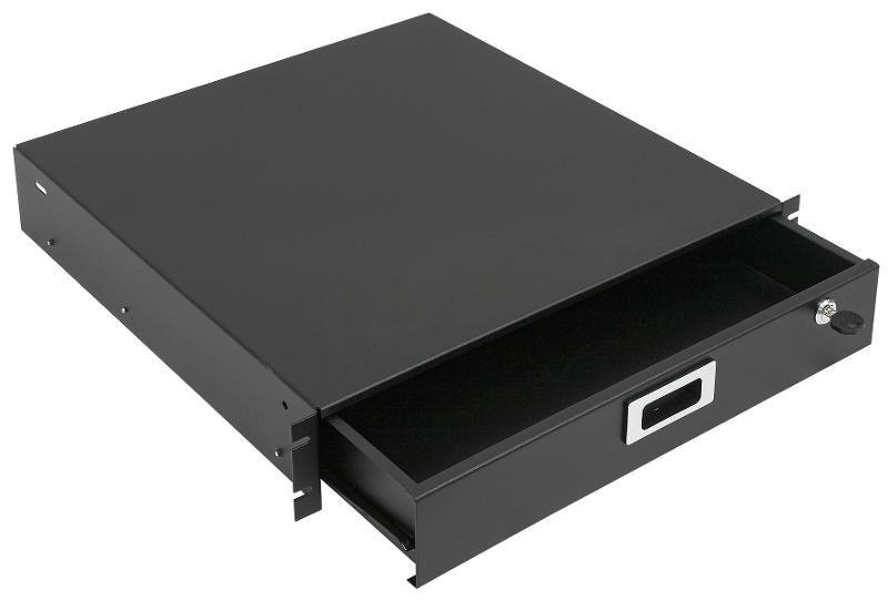 ITK by ZPAS Ящик выдвижной 19" 2U 460мм черн. | ZP-SSB05-2U-45 | ITK — ITK