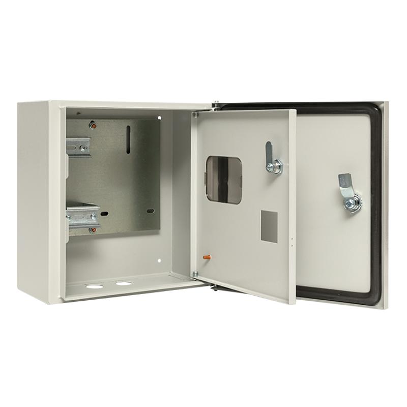 Щит учета ЩУ-1/1-1 двухдверный (ВхШхГ) 310х300х160мм IP54 IP31 Basic — миниатюра 3