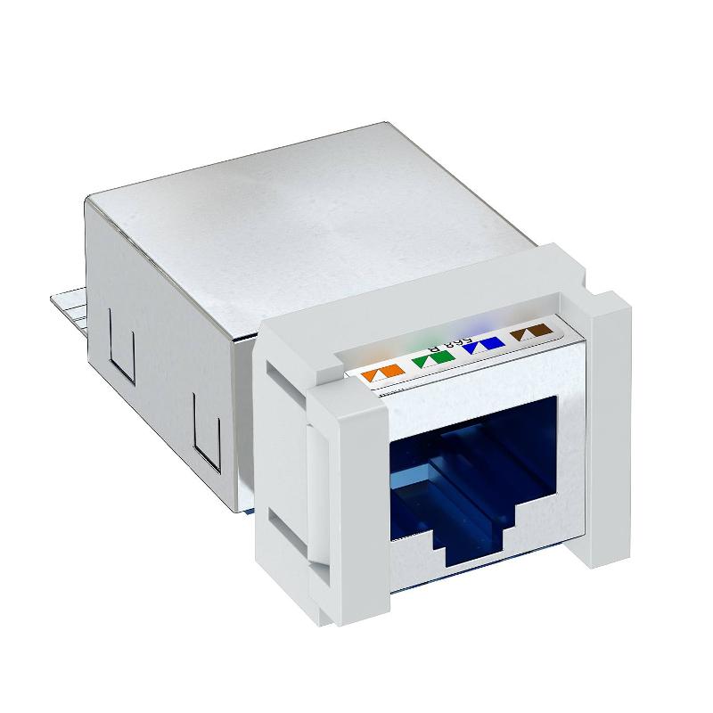 Разъем RJ45 кат.6 экр. Snap-In (ASM-C6 GS) | 6117345 | OBO Bettermann — OBO Bettermann