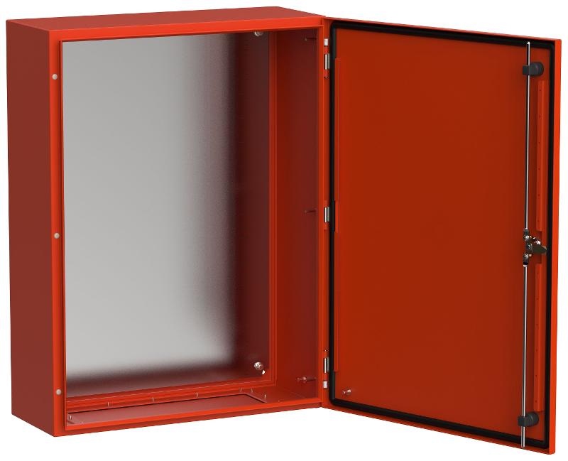 TITAN 5 Корпус металлический ЩМП-80.60.25 УХЛ1 IP66 RAL3020 красный | TI5-13-N-080-060-025-66 | IEK — IEK (ИЭК)