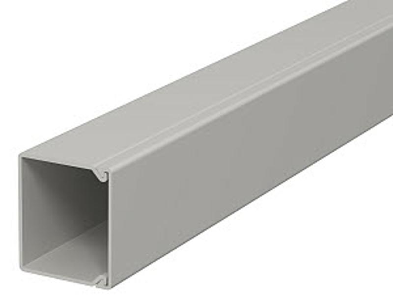 Мини-канал WDK с крышкой 30x30x2000 мм (высота борта 30 мм, крышка 30 мм) ПВХ серый RAL 7030 | 6026818 | OBO Bettermann — OBO Bettermann