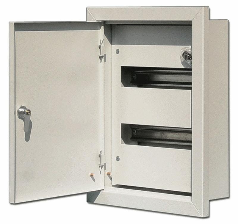 Корпус метал. встраиваемый 430х330х120 24 мод. IP31 ЩРВ-24 | 30102DEK | DEKraft — миниатюра 2