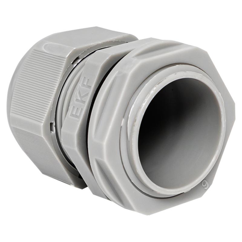 Сальник PG21 IP54 (2 шт) d отв. 28 мм / d провод. 13-18 мм PROxima | plc-pg-21-2-r | EKF — миниатюра 5