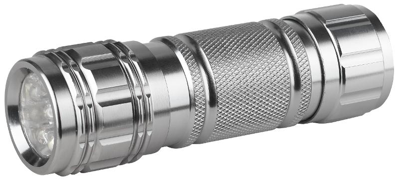 Фонарь универсальный 9xLED 3хААА SD9 алюминиевый | C0027216 | ЭРА — миниатюра 1
