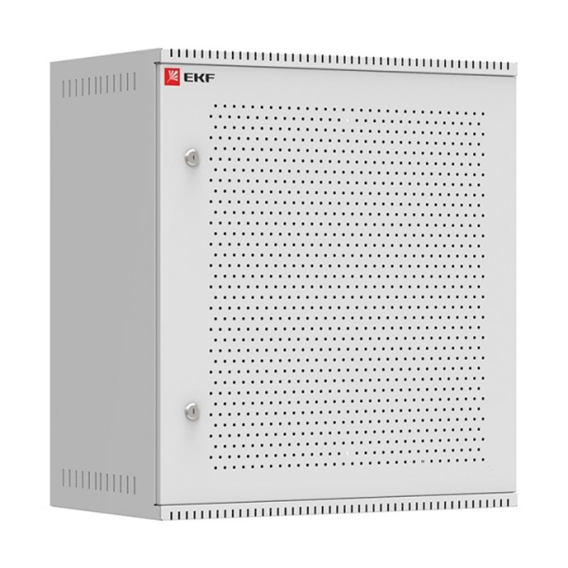 Шкаф телекоммуникационный настенный 12U (600х350) дверь перфорированная, Astra A серия EKF Basic  |  ITB12P350 |  EKF  — EKF