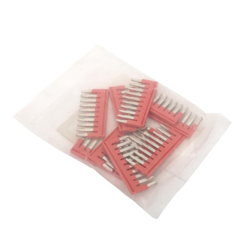 Перемычка втычная для JXB-ST-push-in 2,5 10PIN (10 шт.)  PROxima| plc-per-st-10PIN-2.5 | EKF — миниатюра 7