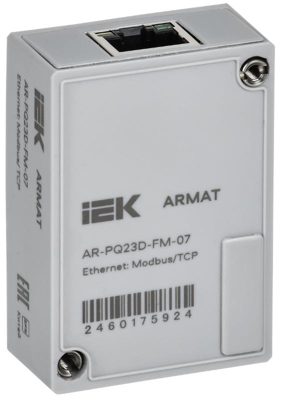 ARMAT Модуль анализ. кач. эл/эн. Modbus-TCP | AR-PQ23D-FM-07 | IEK — миниатюра 1