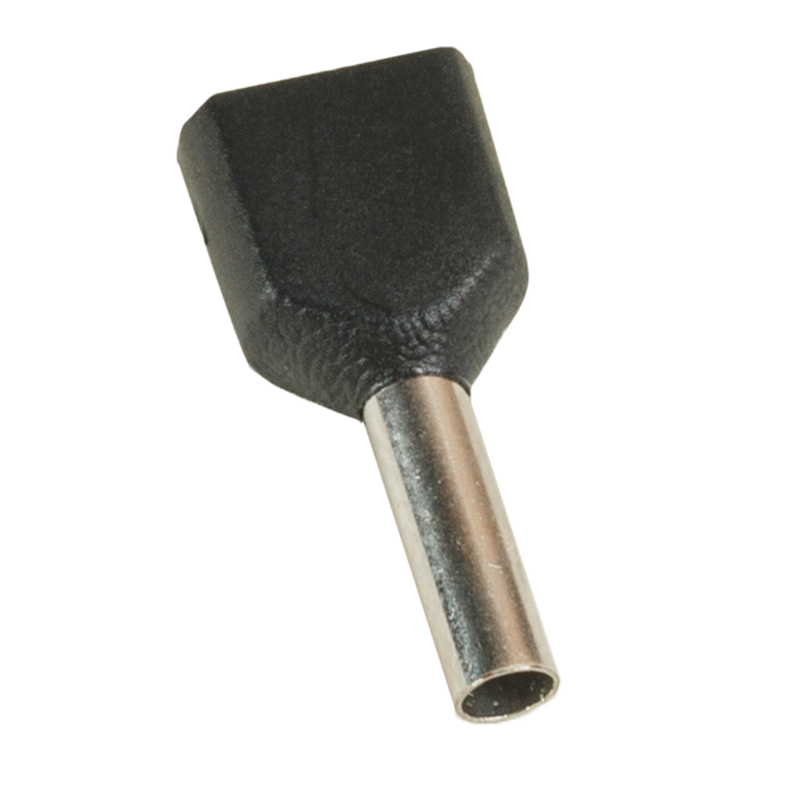 Наконечник штыревой втулочный под два провода OptiKit T-Shv2-PVC- 1,5-8(100шт) | 278047 | КЭАЗ — фото 1 | Sento