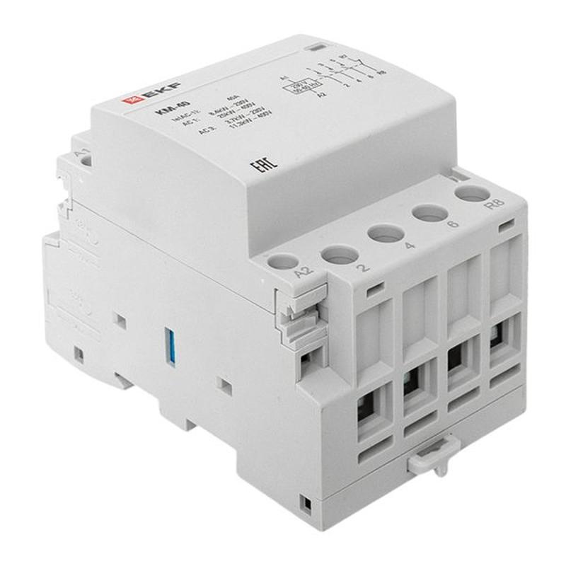 Контактор модульный КМ 40А 3NО+NC (3 мод.) EKF PROxima | km-3-40-31 | EKF — миниатюра 9