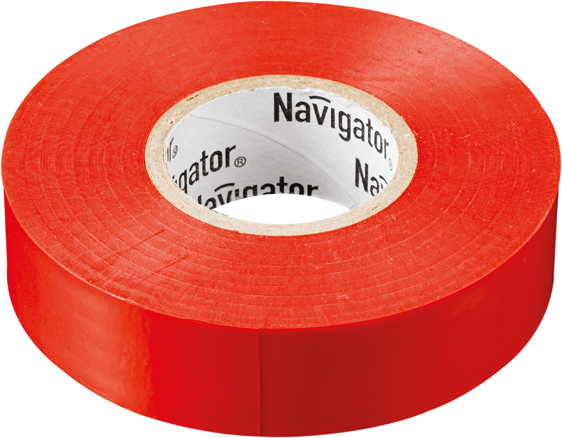 Изолента  NIT-A19-20/R красная | 71111 | Navigator — Navigator