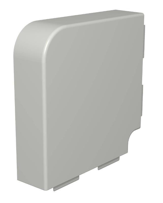 Крышка плоского угла кабельного канала WDK 60x210 мм (ПВХ,серый) (WDK HF60210GR) | 6022391 | OBO Bettermann — OBO Bettermann