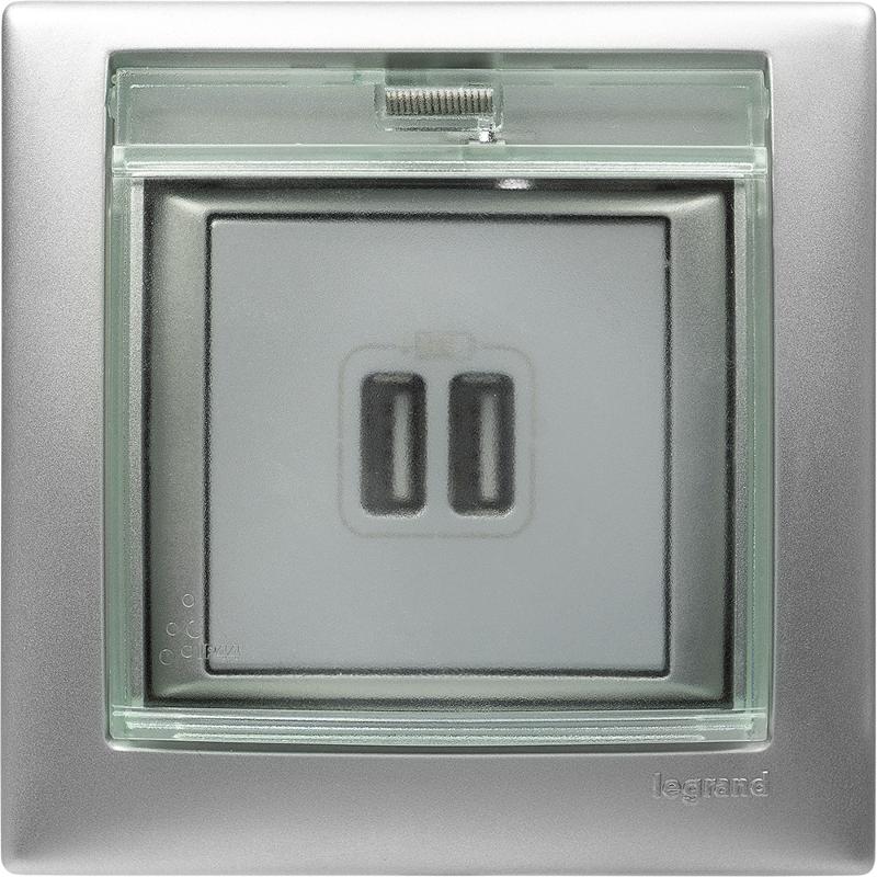 Valena Алюминий Розетка 2-ая USB — миниатюра 2