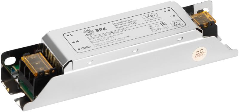 Блок питания  LP-LED-36W-IP20-12V-S | Б0061120 | ЭРА — ЭРА (Энергия света)