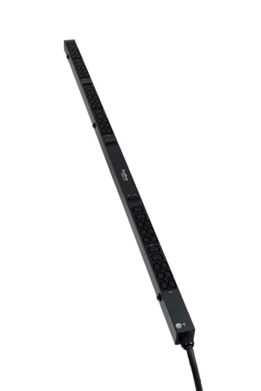 БРП Uniprom, базовый, 0U, 400В, 3Ф, 32A, 36xC13 12xC19, 3м кабель, IEC309 | UP7586 | SE — миниатюра 3