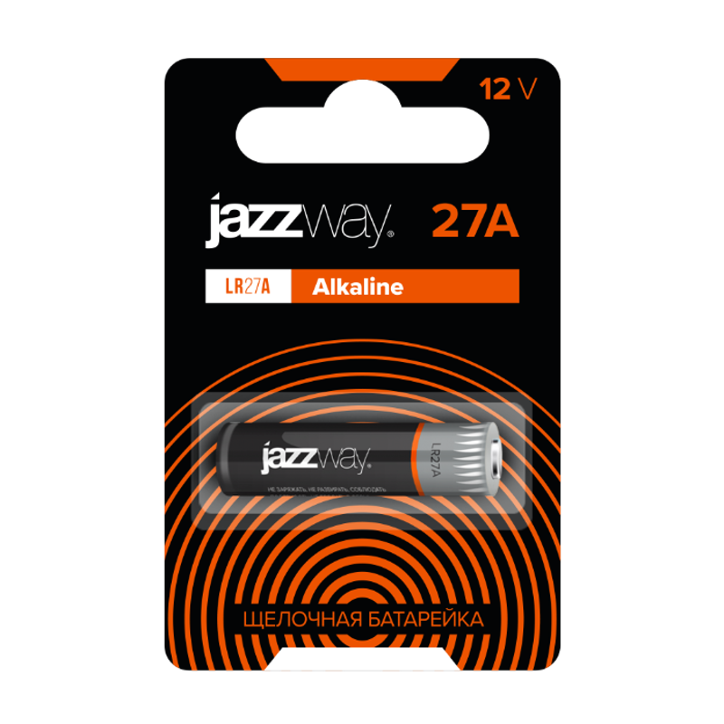 Элементы питания LR 27A Alkaline BL-1 | .2852670 | JAZZway — Jazzway
