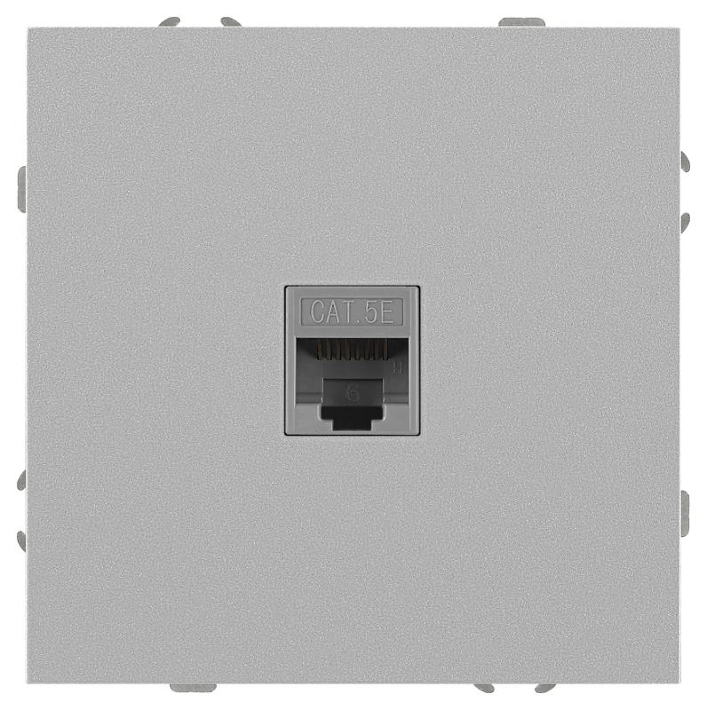 Розетка Galaxy 15-3107-03 информационная RJ45 IP20 алюминий | Б0070739 | ЭРА — ЭРА (Энергия света)