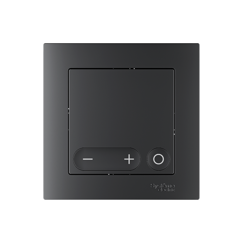 AtlasDesign SMART Черный Термостат программируемый для электрического теплого пола, Zigbee, 16 А, механизм | ATN001038Z | SE — миниатюра 5