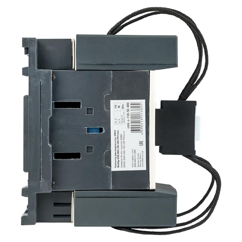Контактор для конденсатора КМЭК 50квар 400В 2NО+1NC EKF PROxima | ctrk-s-110-50-400 | EKF — миниатюра 3