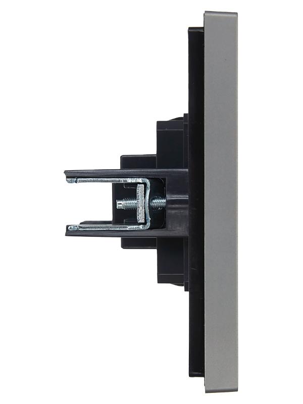 FORTE&PIANO Розетка HDMI FP540 сталь | FP-H10-K46 | IEK — миниатюра 4