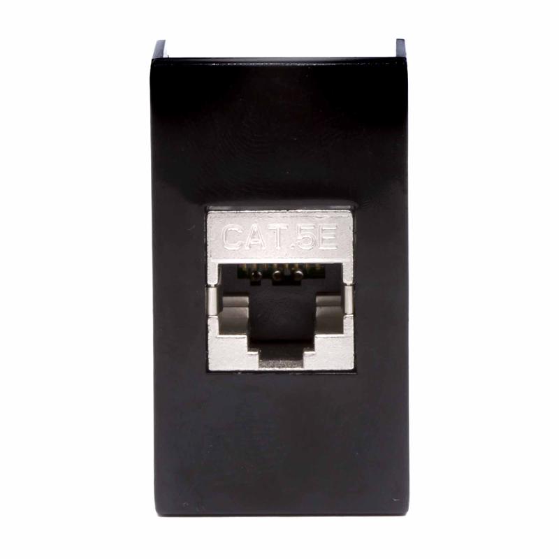 Розетка RJ-45 кат5E,экр,Viva,1 мод.,черн | 45248 | DKC — DKC (ДКС)