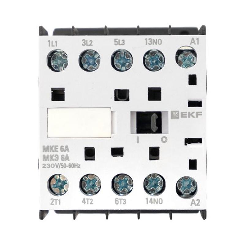 Миниконтактор МКЭ 6А 230В 1NO EKF PROxima | Mctr-s-6-230 | EKF — миниатюра 27