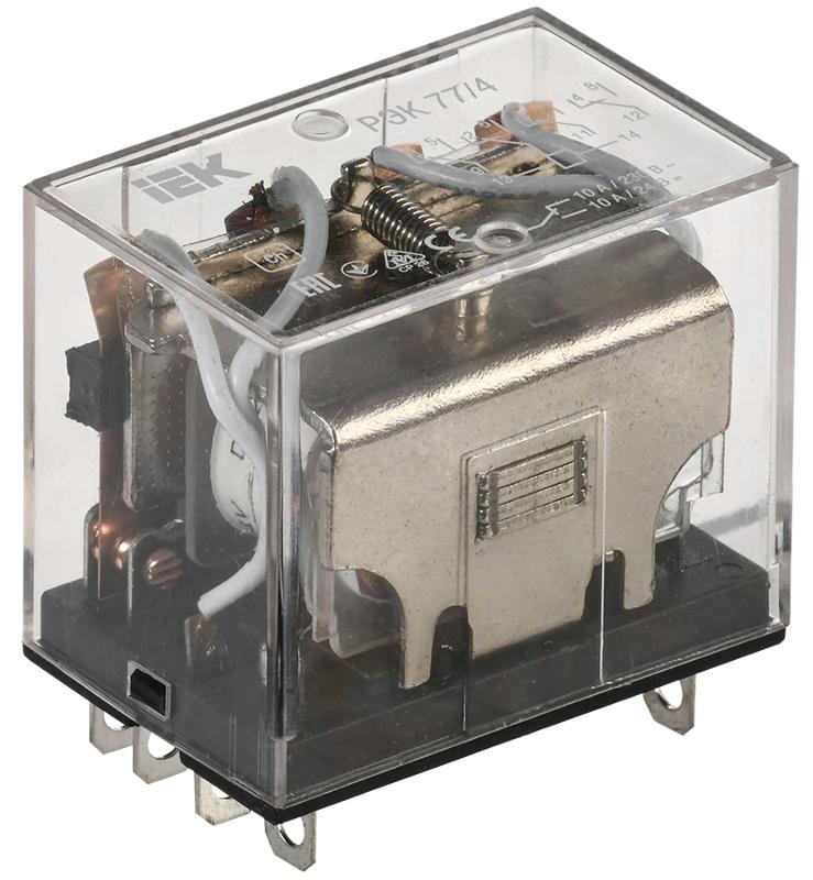 Реле РЭК77/4(LY4) 10А 24В DC  | RRP10-4-10-024D | IEK — IEK (ИЭК)