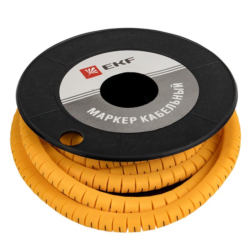 Маркер кабельный 4,0 мм2 "L" (500 шт.) (ЕС-2) PROxima | plc-KM-4-L | EKF — миниатюра 4
