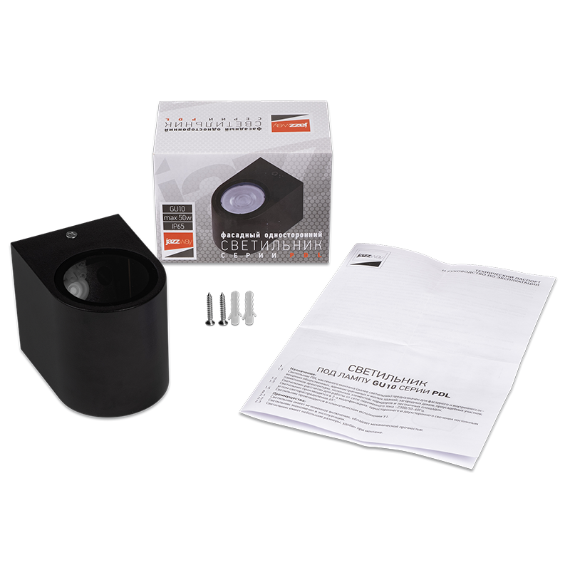 Светильник светодиодный PDL-R 72080 GU10-1 BL 230V IP65 | .5039896 | Jazzway — миниатюра 6