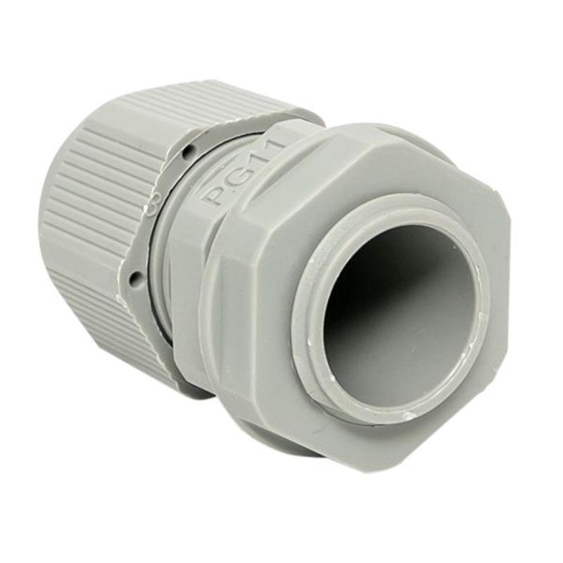 Сальник PG11 IP54 (20 шт) d отв. 18 мм / d провод. 5-10 мм | plc-pg-11-r |  EKF  — миниатюра 6