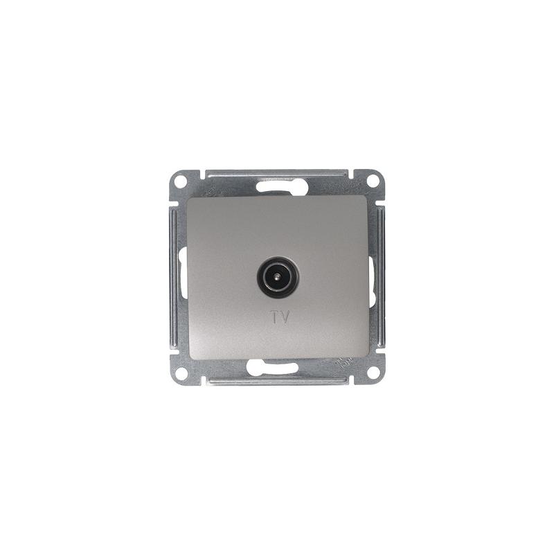 Glossa Платина Розетка TV оконечная 1DB | GSL001291 | SE — миниатюра 5