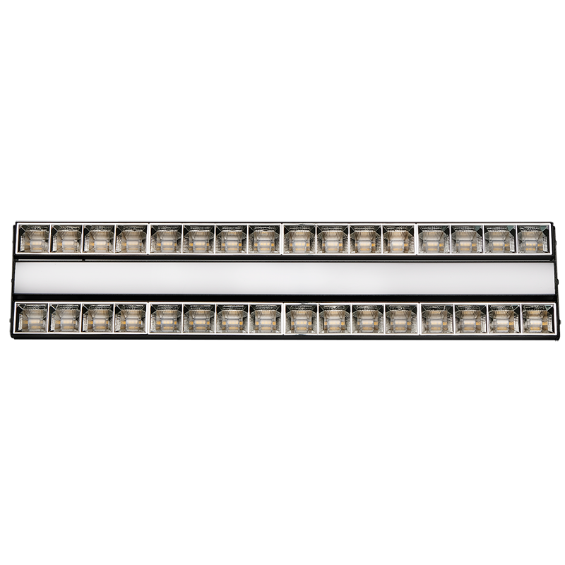 Светильник светодиодный трековый PTR 2296R 1F2S 96w 4000K 60°,120°,60° BL (чёрный) 540mm IP40 | .5039438 | Jazzway — миниатюра 4