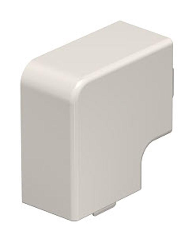 Крышка плоского угла кабельного канала WDK 30x45 мм (ПВХ,кремовый) (WDK HF30045CW) | 6161286 | OBO Bettermann — миниатюра 2