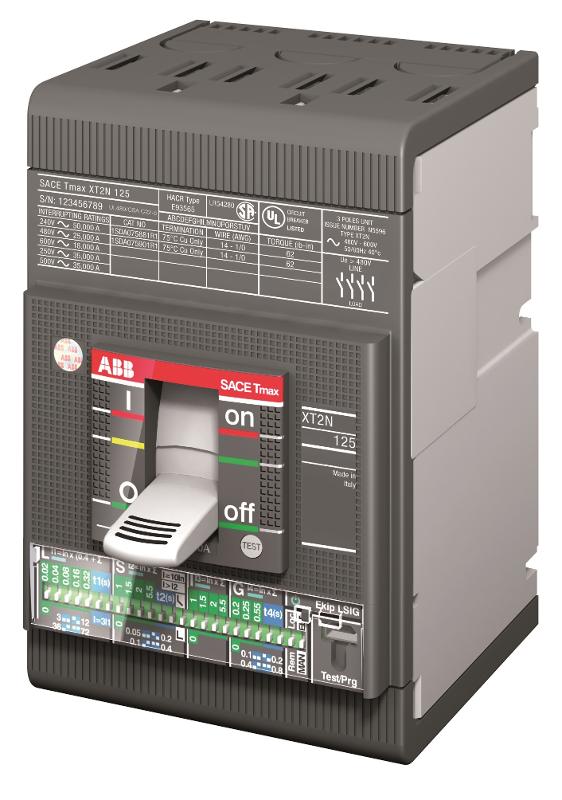Выключатель автоматический XT2N 160 Ekip LSI In=160A 3p F F | 1SDA067071R1 | ABB — ABB