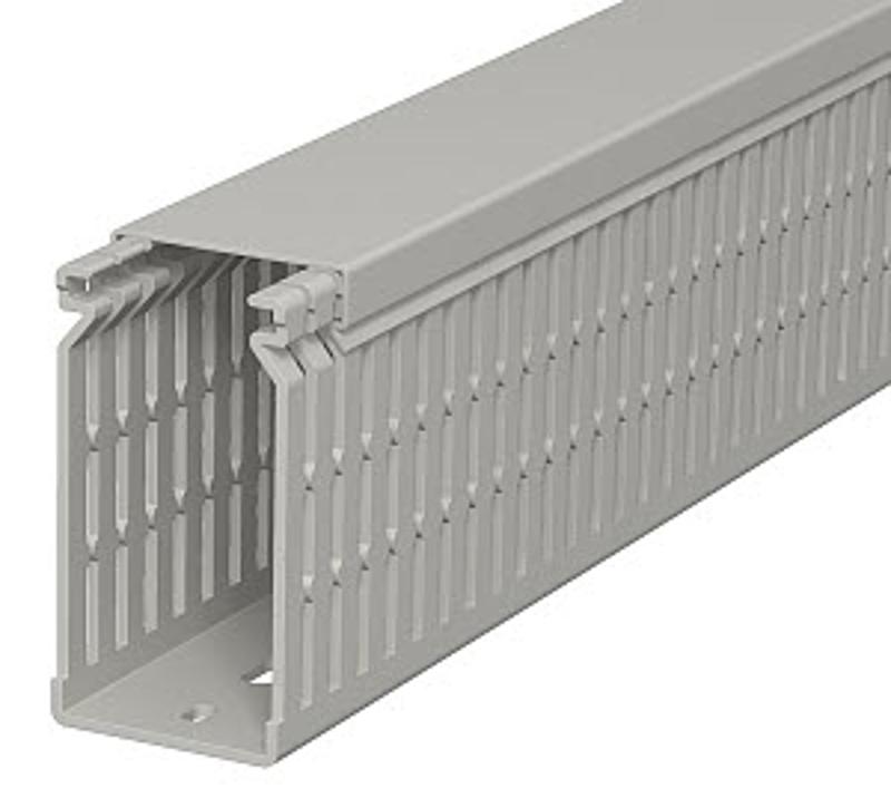 Распределительный кабельный канал LK4 N 80x40x2000 мм (ПВХ,серый) (LK4 N 80040) | 6178227 | OBO Bettermann — миниатюра 2