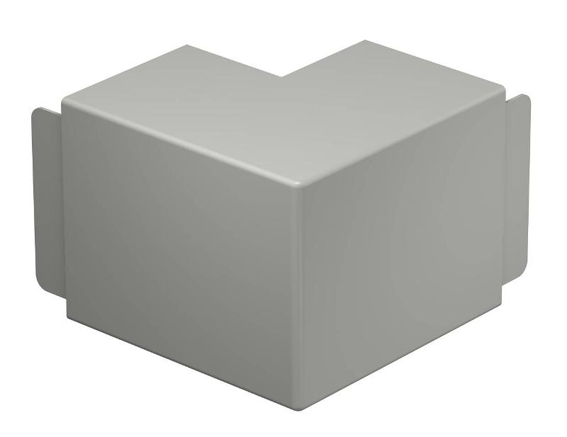 Крышка внешнего угла кабельного канала WDK 100x130 мм (ПВХ,серый) (WDK HA100130GR) | 6024580 | OBO Bettermann — OBO Bettermann