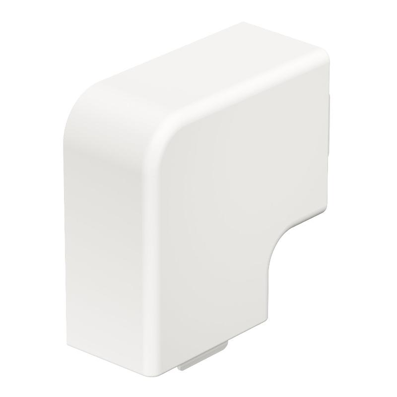 Крышка плоского угла кабельного канала WDK 25x40 мм (ПВХ,белый) (WDK HF25040RW) | 6192793 | OBO Bettermann — OBO Bettermann
