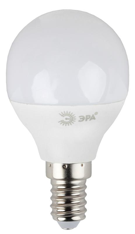 Лампа светодиодная LED 7Вт E14 220В 2700К smd P45 шар | Б0020548 | ЭРА — миниатюра 3