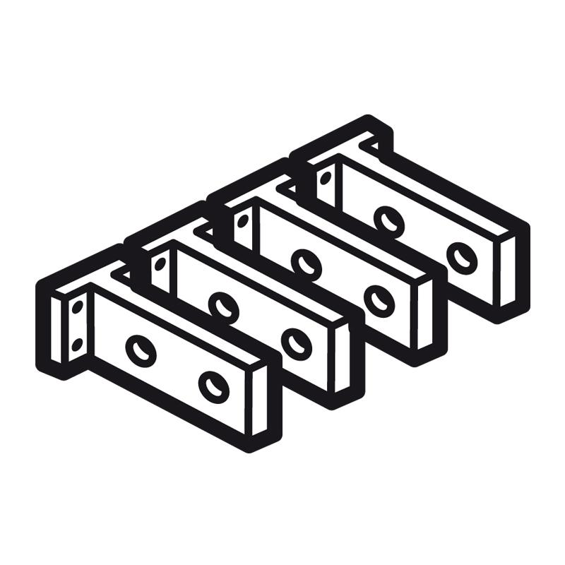 Набор клемм DPX1600 4P на прям | 026382 | Legrand — Legrand