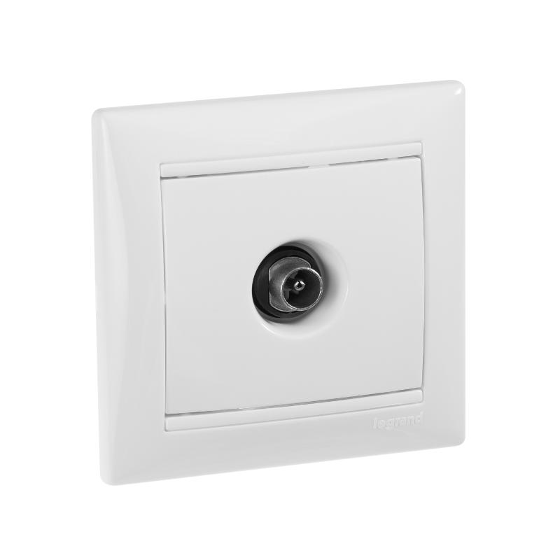 VALENA DIY Розетка TV звезда белый| 695337| Legrand — Legrand