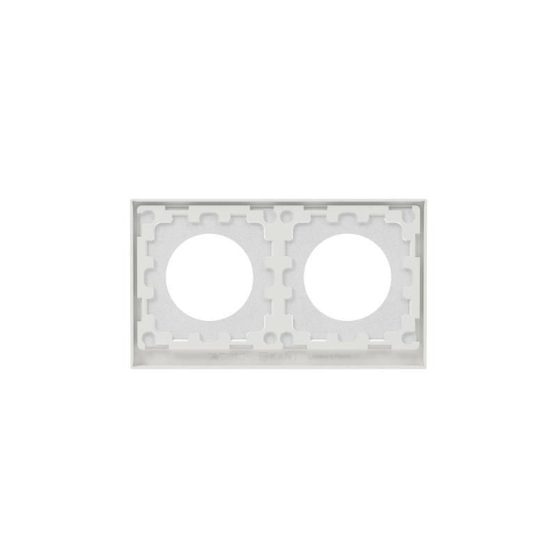 Рамка 2 поста IP44, KANT, белый песок | 7010944 | DKC — миниатюра 3